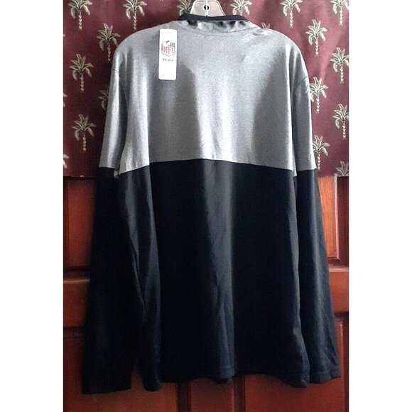 Miami Dolphins NFL Team Apparel 1/4 Zip Long Sleeve Jacket Mens XL New - Picture 3 of 8